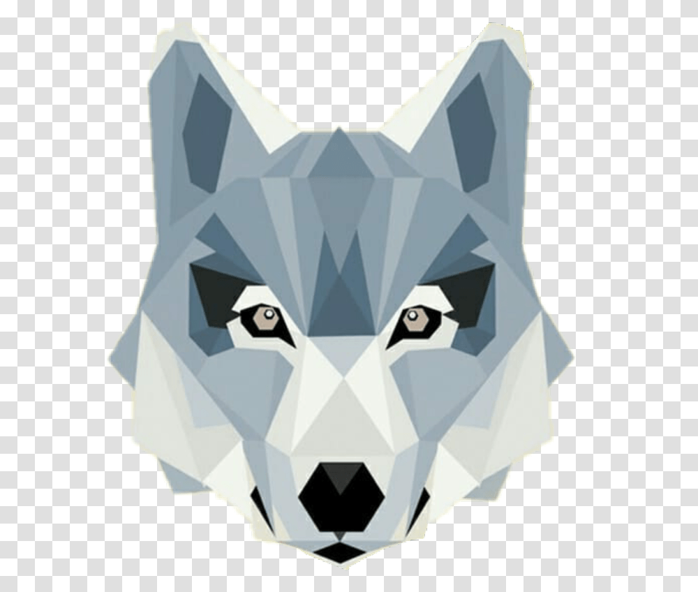 Lobo Tumblr Wolf Geometric, Mammal, Animal Transparent Png