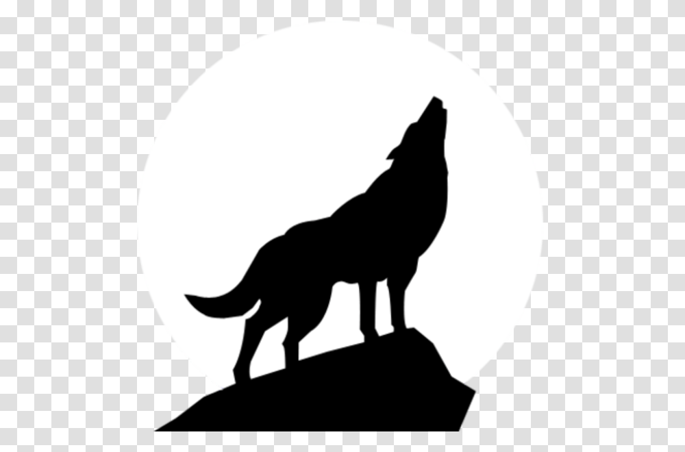 Lobo Vector Wolf Silhouette Of A Wolf, Dog, Pet, Canine, Animal Transparent Png