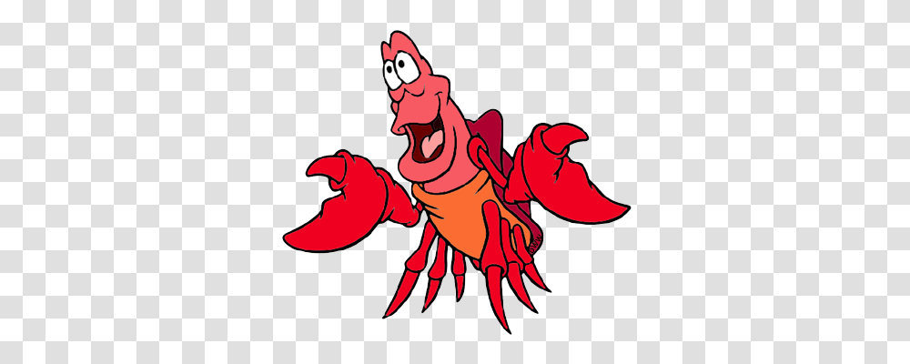 Lobster Clipart Sebastian, Crawdad, Seafood, Sea Life, Animal Transparent Png