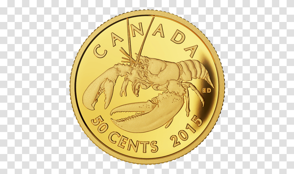 Lobster Coin, Gold, Money Transparent Png