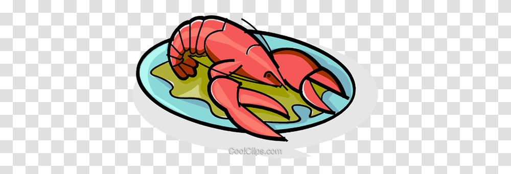 Lobster Royalty Free Vector Clip Art Illustration, Food, Seafood, Meal, Sea Life Transparent Png