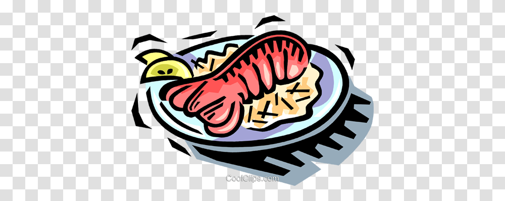 Lobster Tails Royalty Free Vector Clip Art Illustration, Seafood, Sea Life, Animal, Poster Transparent Png