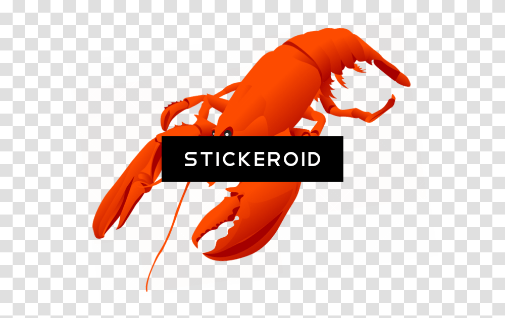 Lobster Vector Download Cartoon Background Lobster, Weapon, Plant, Bomb Transparent Png
