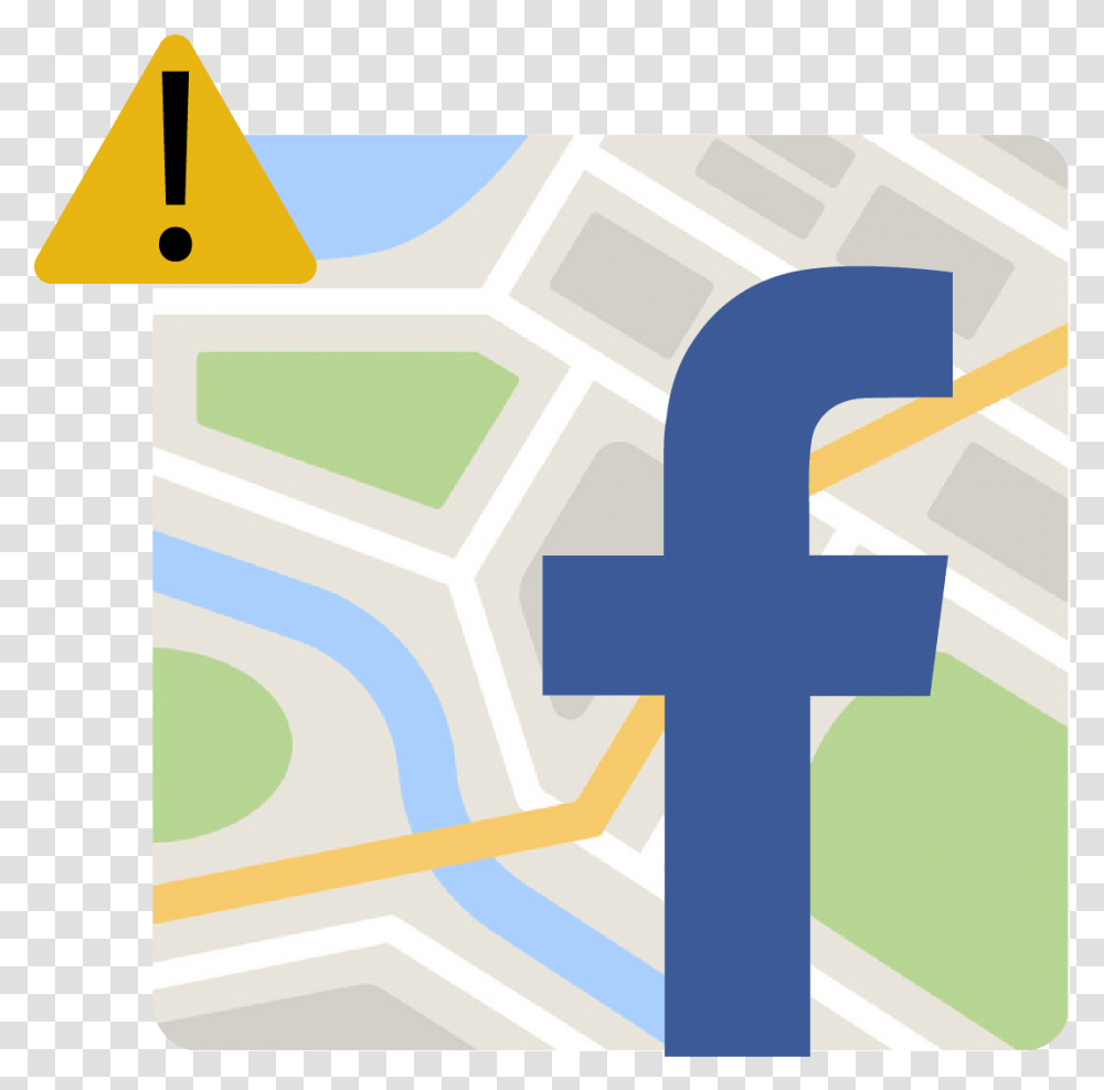 Local Facebook Logo Icon, Cross, Plot, Diagram, Road Transparent Png
