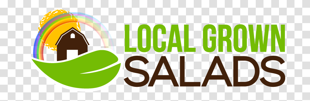 Local Grown Salads Logo Graphic Design, Plant, Alphabet Transparent Png