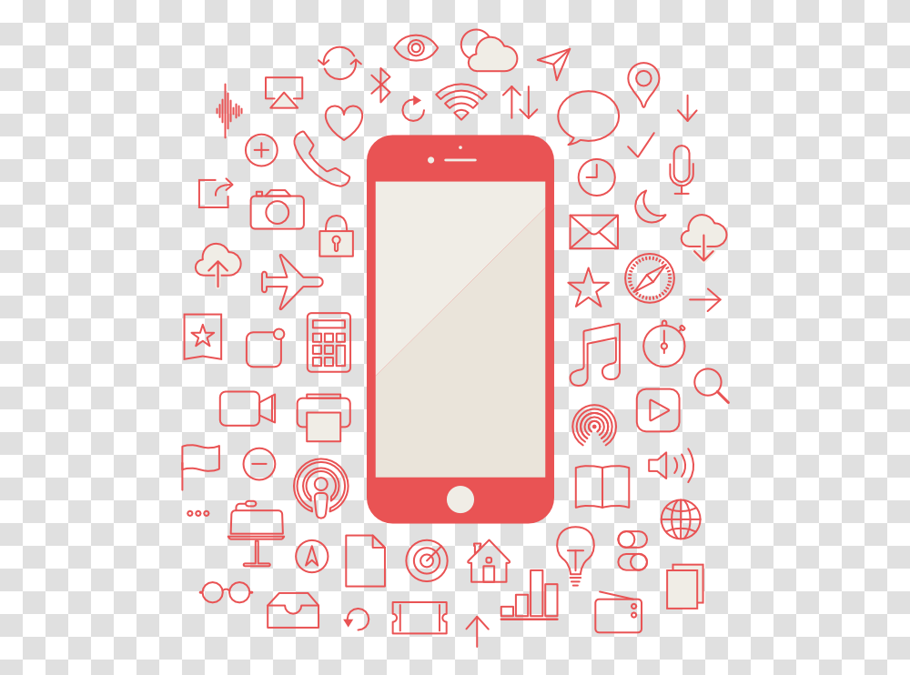 Local Koreans Mobile Phone, Pac Man, Flyer, Poster, Paper Transparent Png