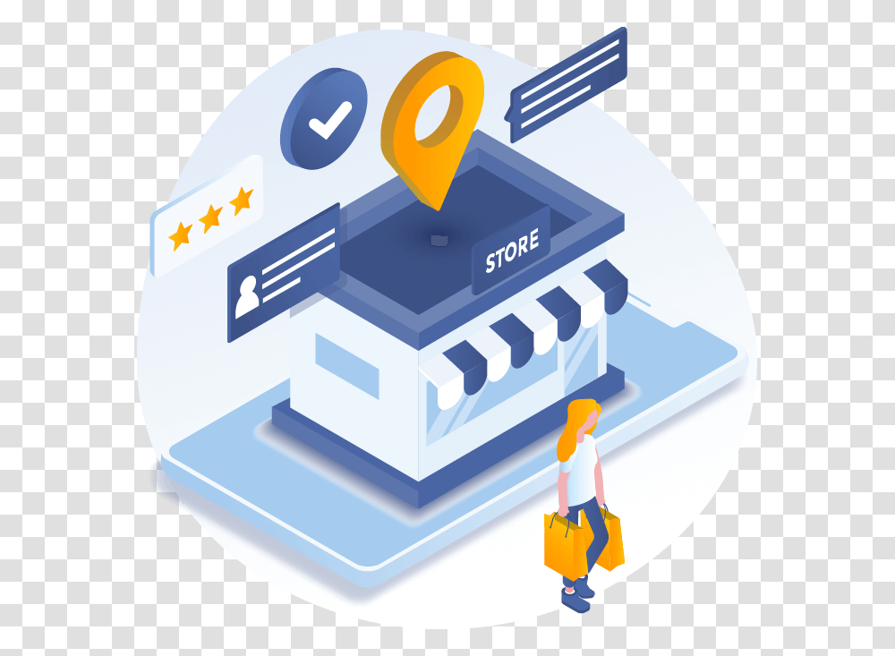 Local Seo Illustration Isometric Online Icon, Electronics, Hardware, Electronic Chip, Computer Transparent Png