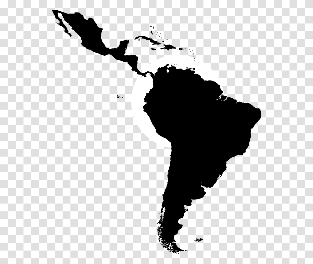 Locatie Latin America Map, Moon, Outer Space, Night, Astronomy Transparent Png