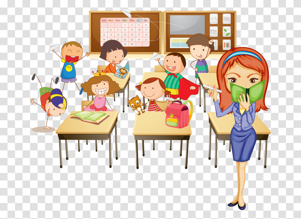 Location Clipart School Room Students In Class Clipart, Person, People, Lunch, Meal Transparent Png