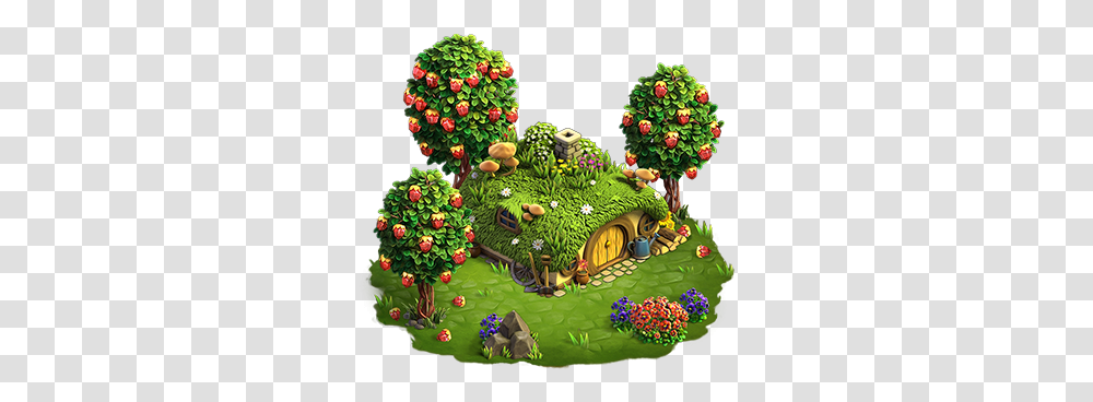 Location Hazel Garden Garden Flower Tree, Bush, Vegetation, Plant, Birthday Cake Transparent Png