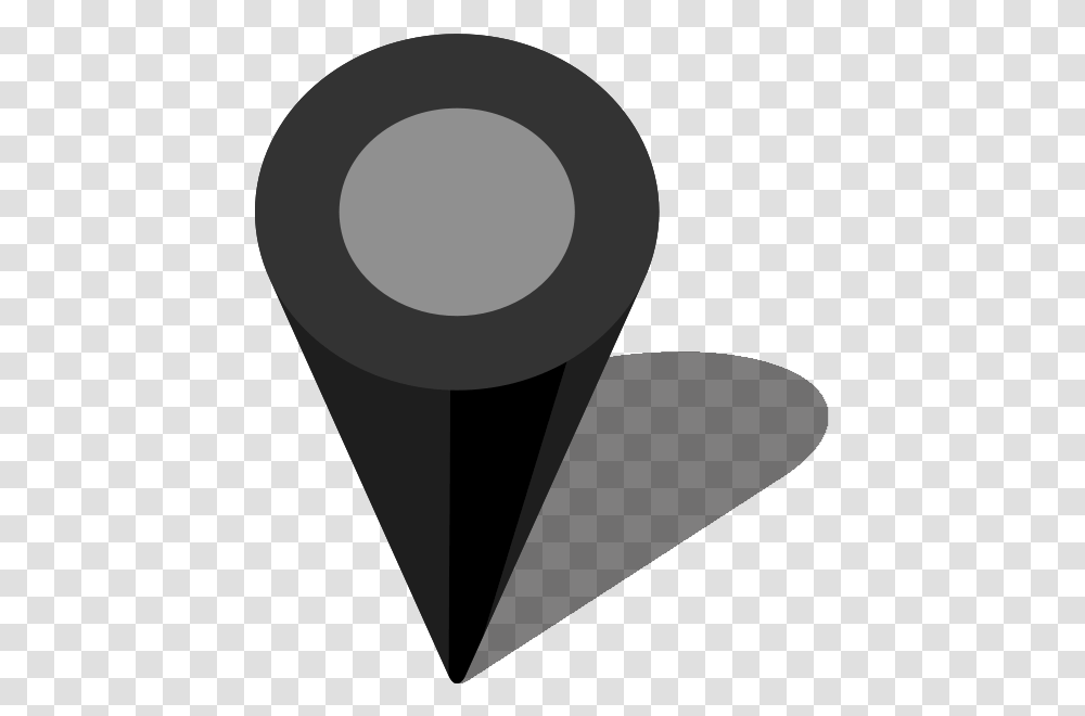 Location Icon Gray, Cone, Lamp Transparent Png