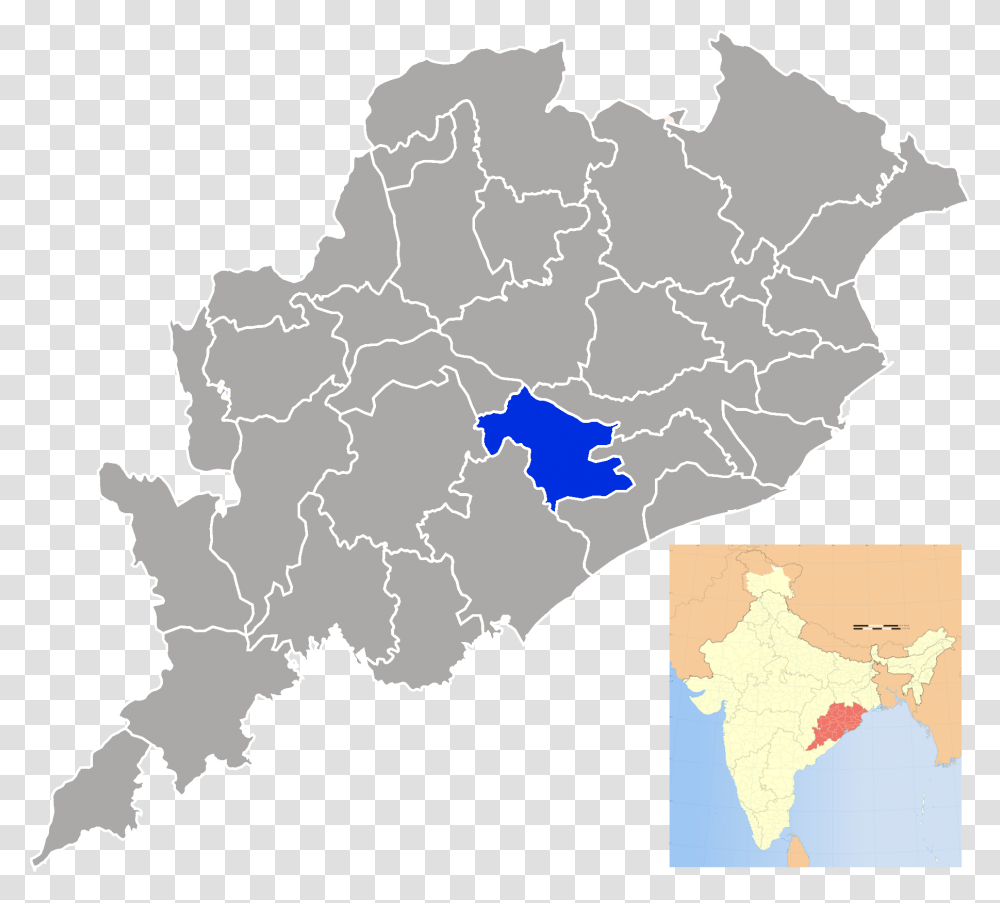 Location In Odisha India Jharsuguda In Odisha Map, Diagram, Atlas, Plot Transparent Png