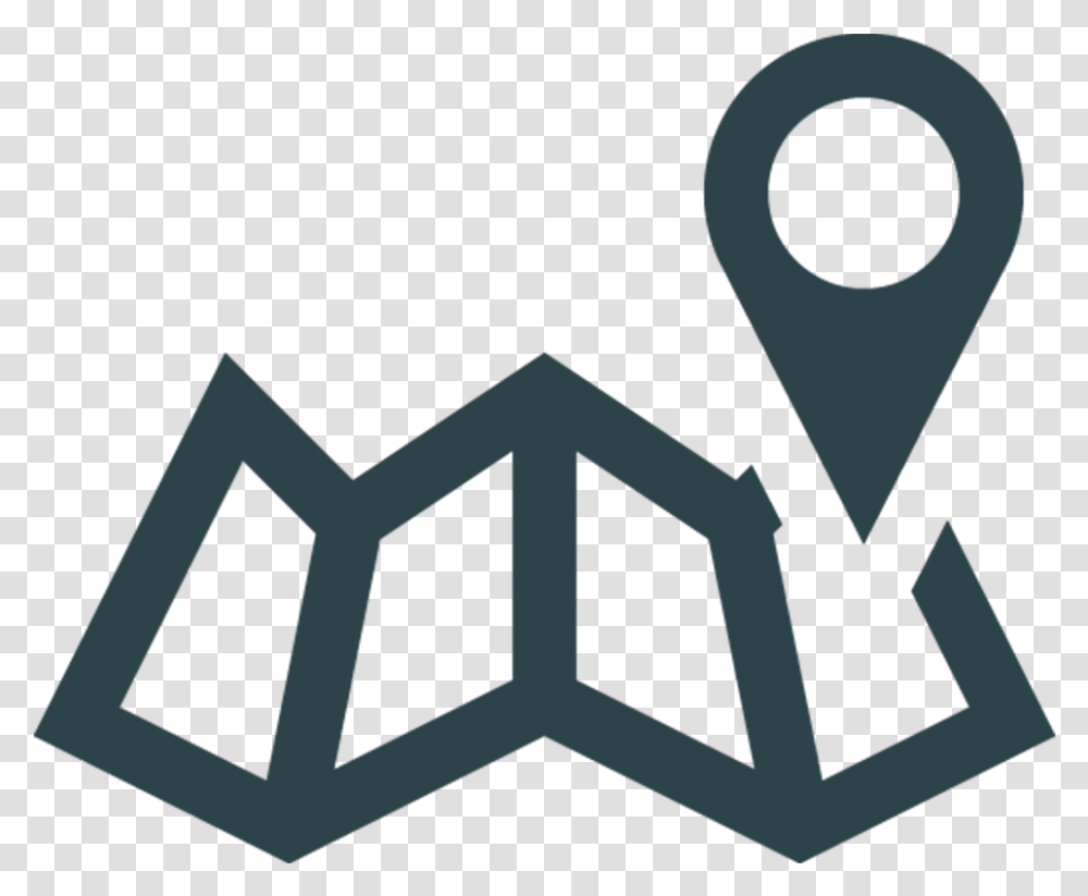 Location Map Icon, Cross, Blade Transparent Png