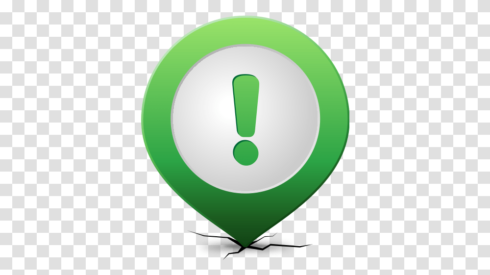 Location Map Pin Attention Light Green Info Clipart, Ball, Balloon Transparent Png
