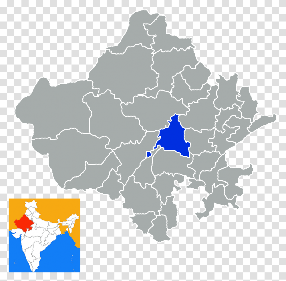 Location Of Ajmer District In Rajasthan Jaipur In Rajasthan Map, Diagram, Atlas, Plot Transparent Png
