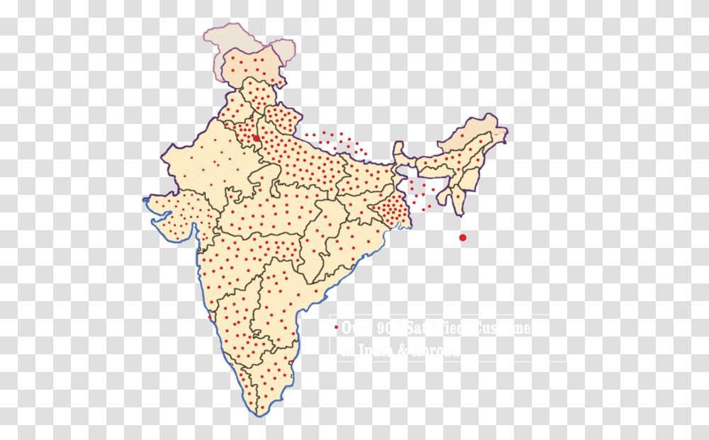 Location Of Indian Space Research Centres, Map, Diagram, Atlas, Plot Transparent Png