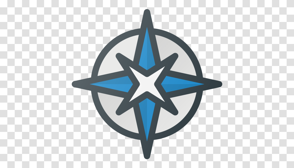 Location Rose Rosetta Directions North Star Icon, Compass, Cross, Symbol, Compass Math Transparent Png