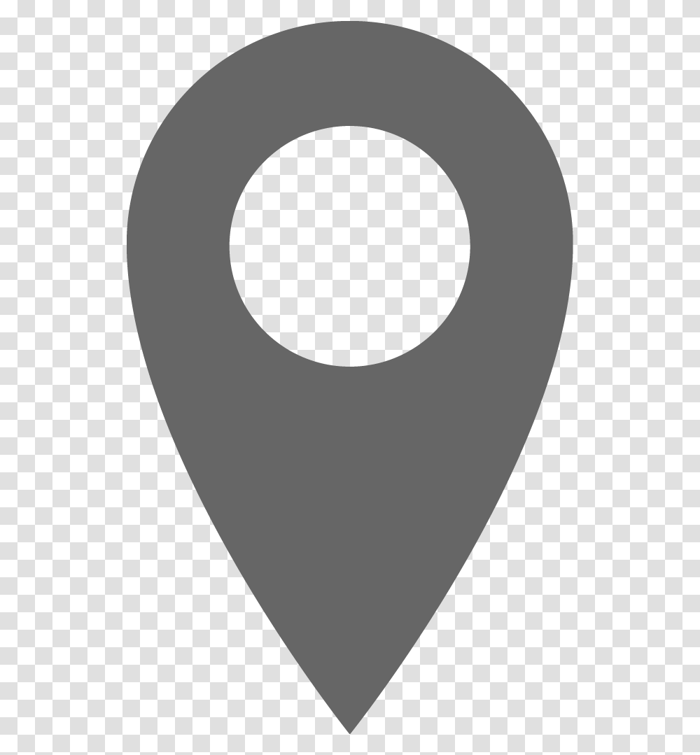 Location Symbol Svg Symbol Fr Ort, Plectrum, Moon, Outer Space, Night Transparent Png