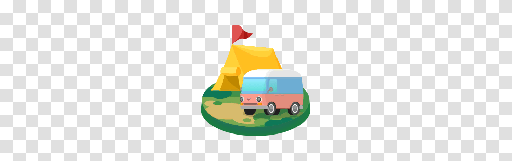 Locations Animal Crossing Pocket Camp, Vehicle, Transportation, Van, Bus Transparent Png