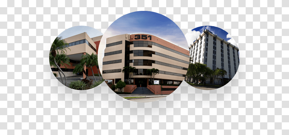 Locations Palm Trees, Building, Architecture, Fisheye, Office Building Transparent Png