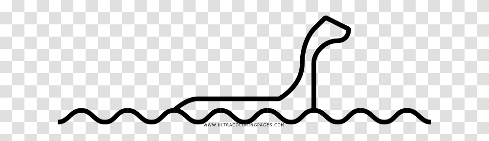 Loch Ness Monster Coloring, Gray, World Of Warcraft Transparent Png