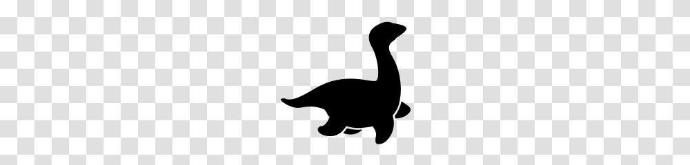 Loch Ness Monster Dinosaur Simple, Gray, World Of Warcraft Transparent Png