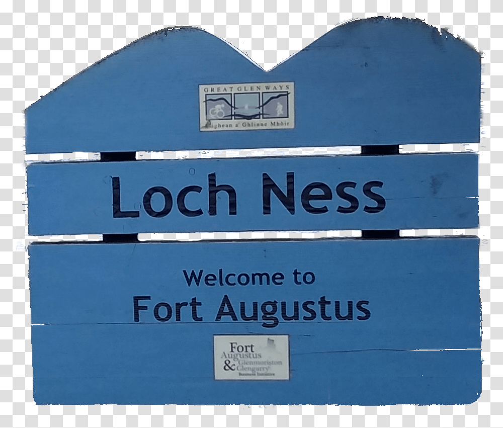 Loch Ness, Sign, Road Sign Transparent Png