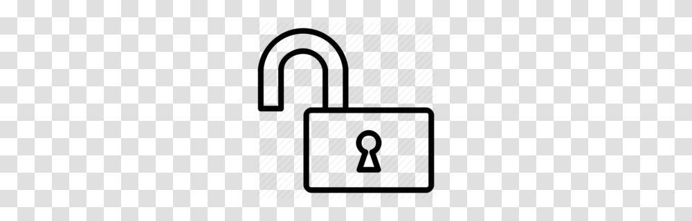 Lock Black And White Clipart, Security, Combination Lock Transparent Png