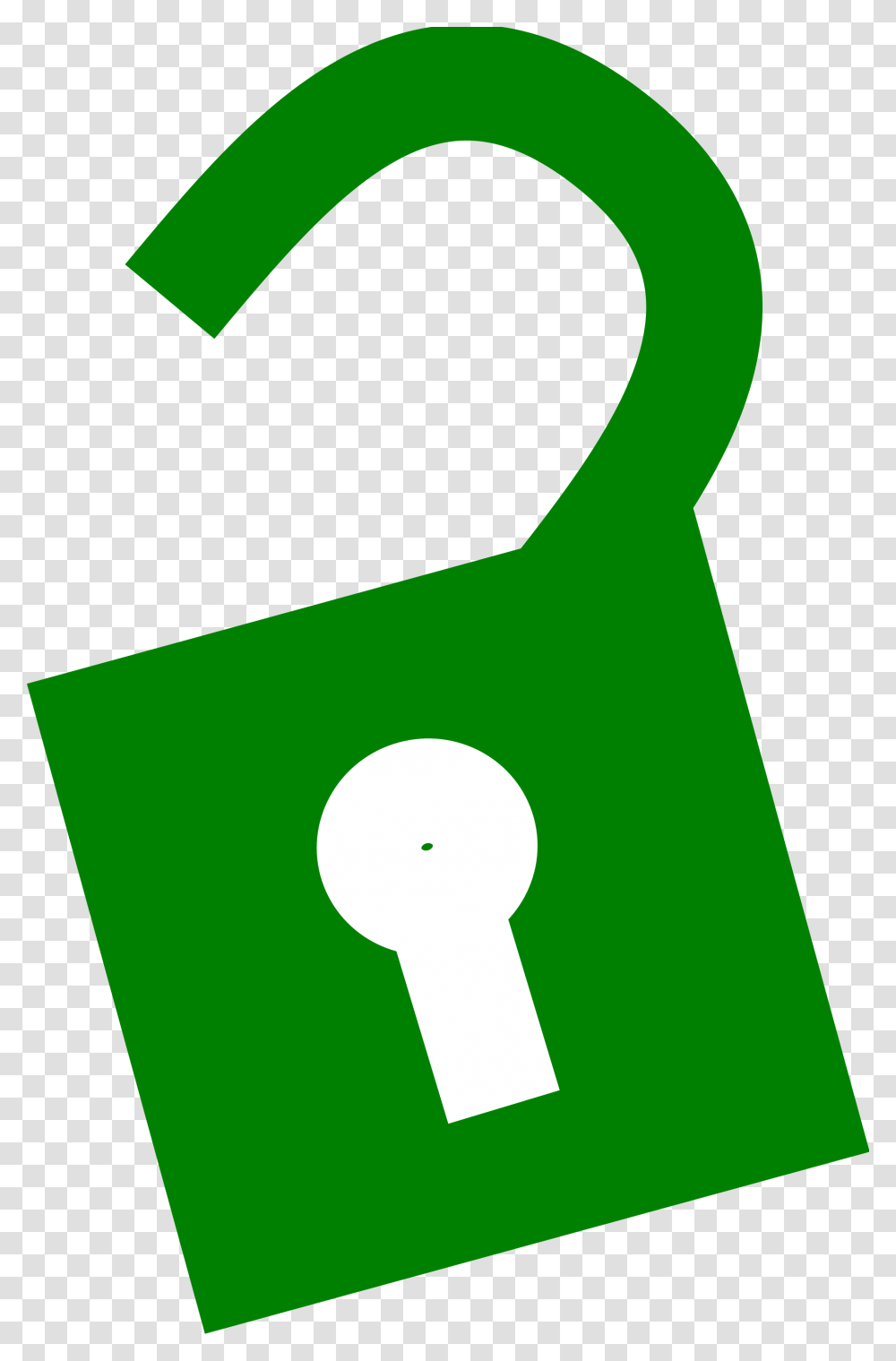 Lock Clipart Green Lock Green Open Lock, Number, Recycling Symbol Transparent Png
