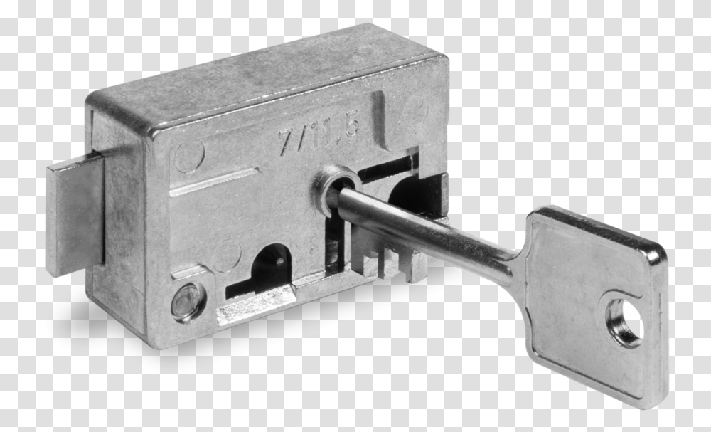 Lock For Letter Box Die Cast Zinc Version 2 Nickel Key, Hammer, Tool, Mailbox, Letterbox Transparent Png