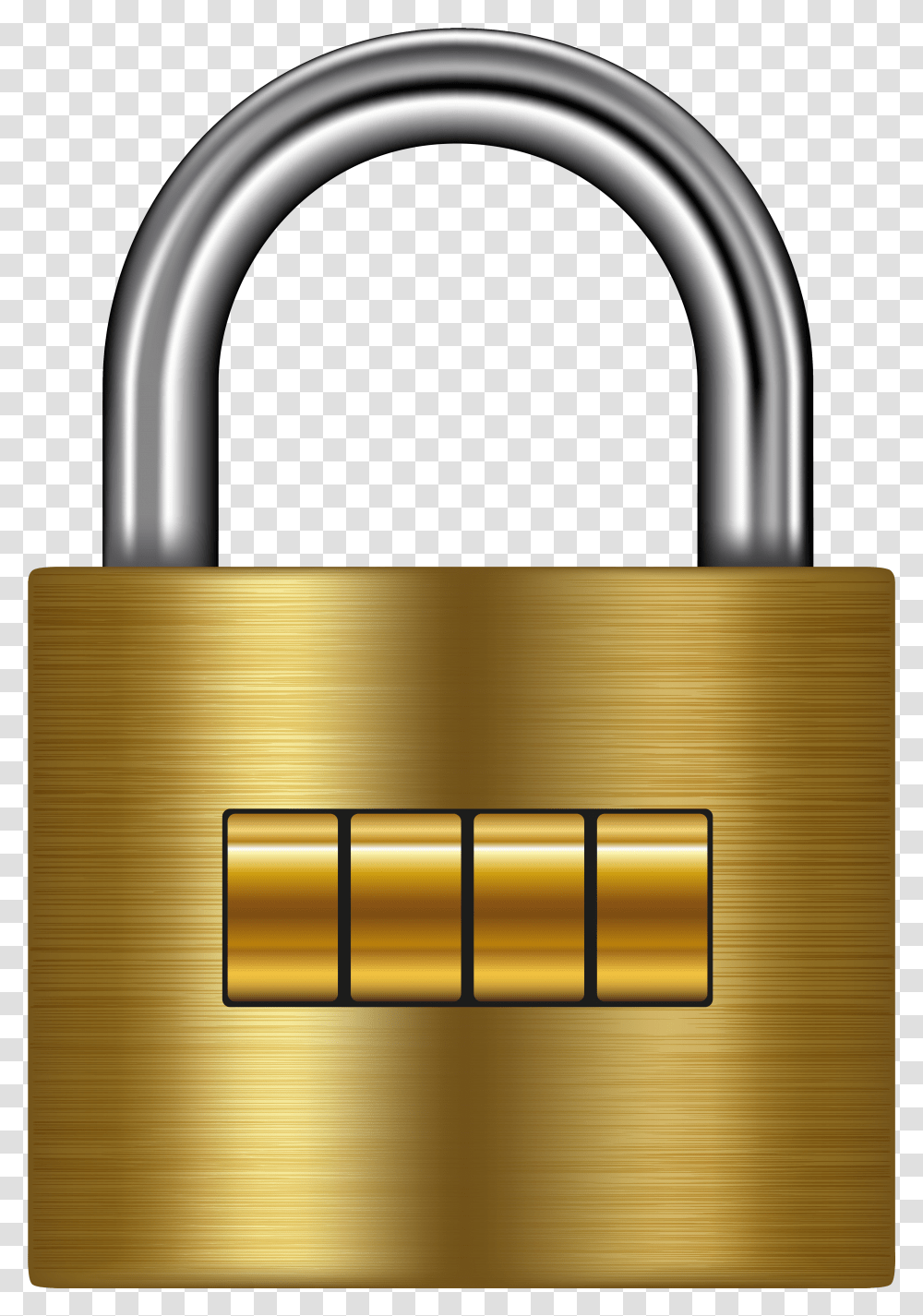 Lock Gold Clip Art Transparent Png