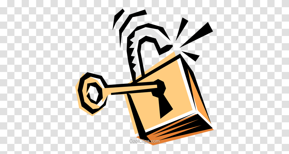 Lock Key Royalty Free Vector Clip Art Illustration, Cross Transparent Png