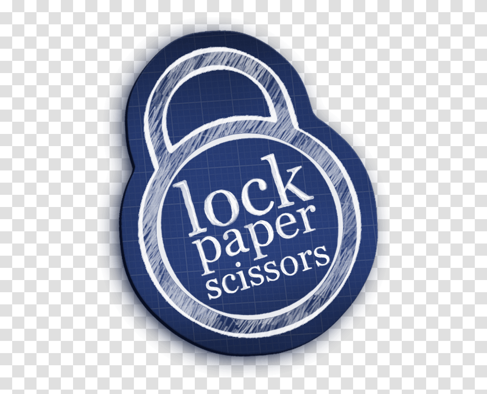 Lock Paper Scissors Logo 600px Circle, Text, Label, Word, Alphabet Transparent Png