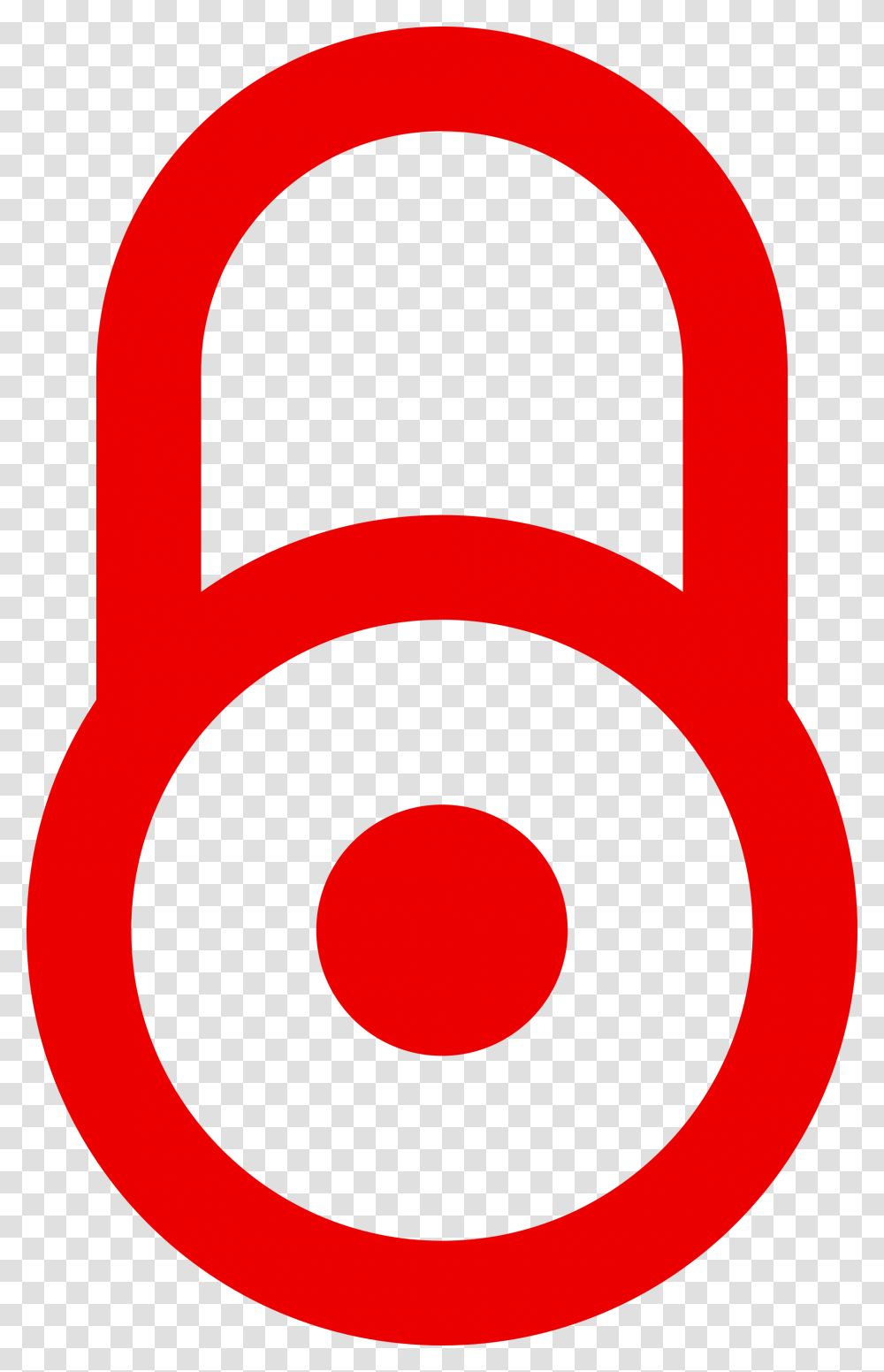 Lock Red, Combination Lock, Label Transparent Png