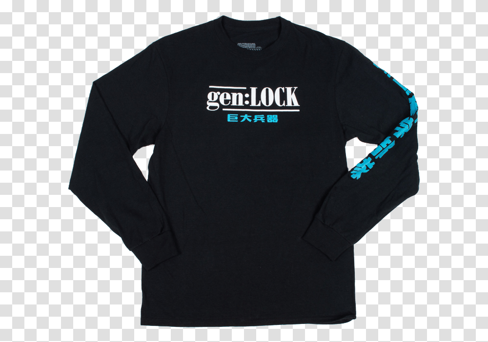Lock Retro Long Sleeve T Shirt Long Sleeved T Shirt, Apparel, Sweatshirt, Sweater Transparent Png