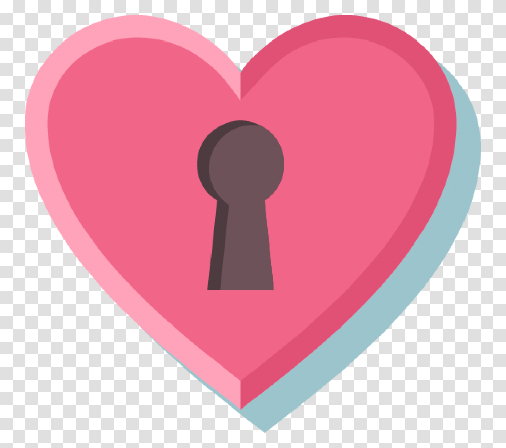 Locked Pink Heart Image Heart Transparent Png