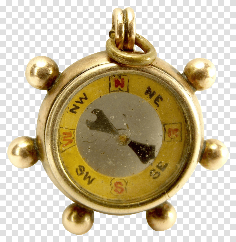 Locket, Wristwatch, Gold, Alarm Clock, Pendant Transparent Png