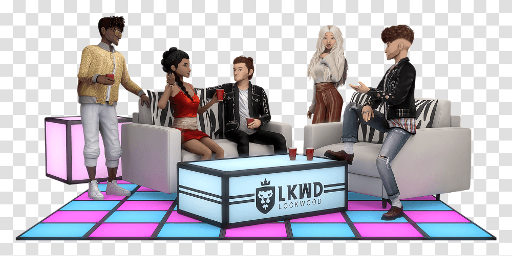 Lockwood Publishing Avakin Life, Person, Sitting, Audience, Crowd Transparent Png