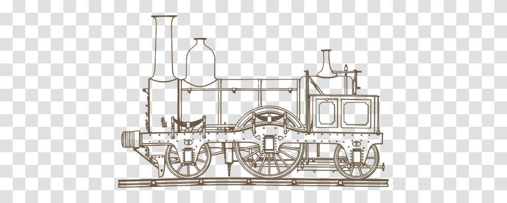 Locomotive Transport, Train, Vehicle, Transportation Transparent Png