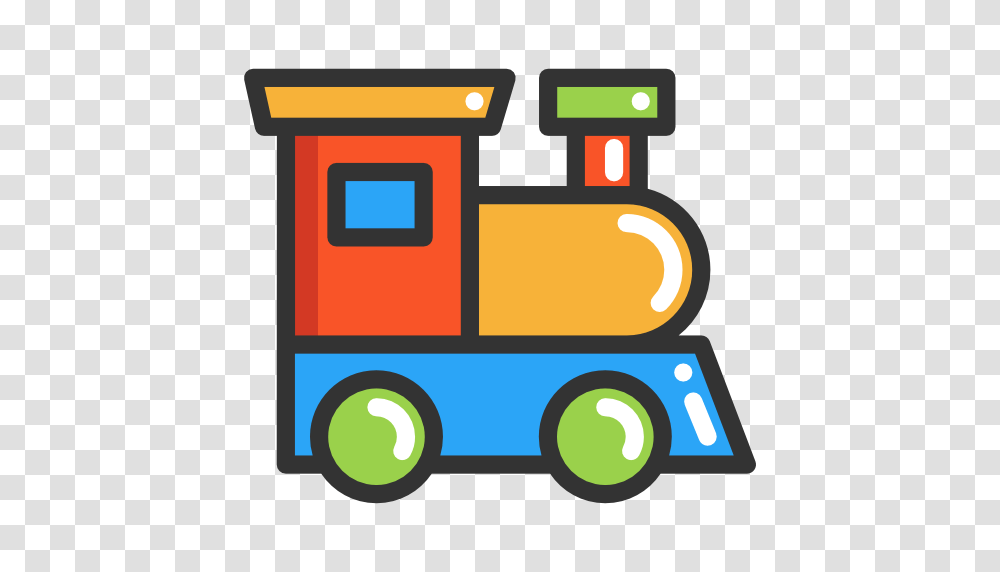 Locomotive Clipart Baby Train, Number Transparent Png