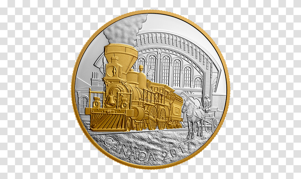 Locomotive, Nickel, Coin, Money, Horse Transparent Png