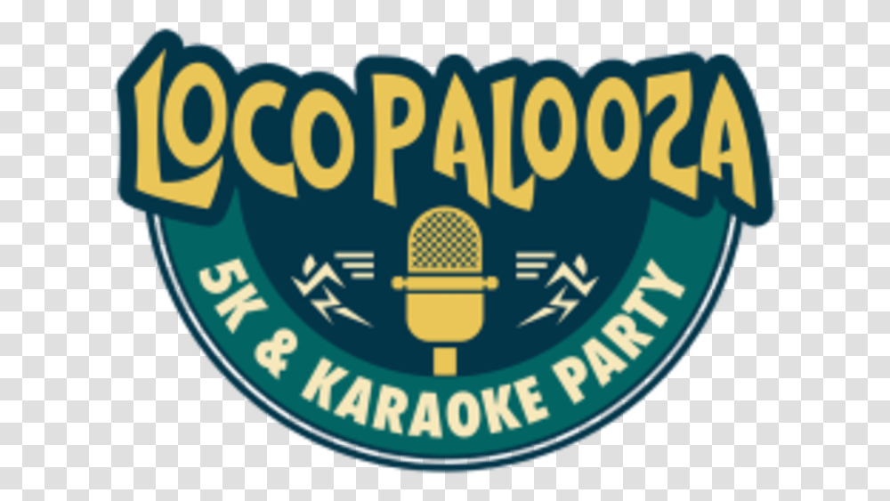 Locopalooza 5k Amp Karaoke Party Emblem, Logo, Label Transparent Png