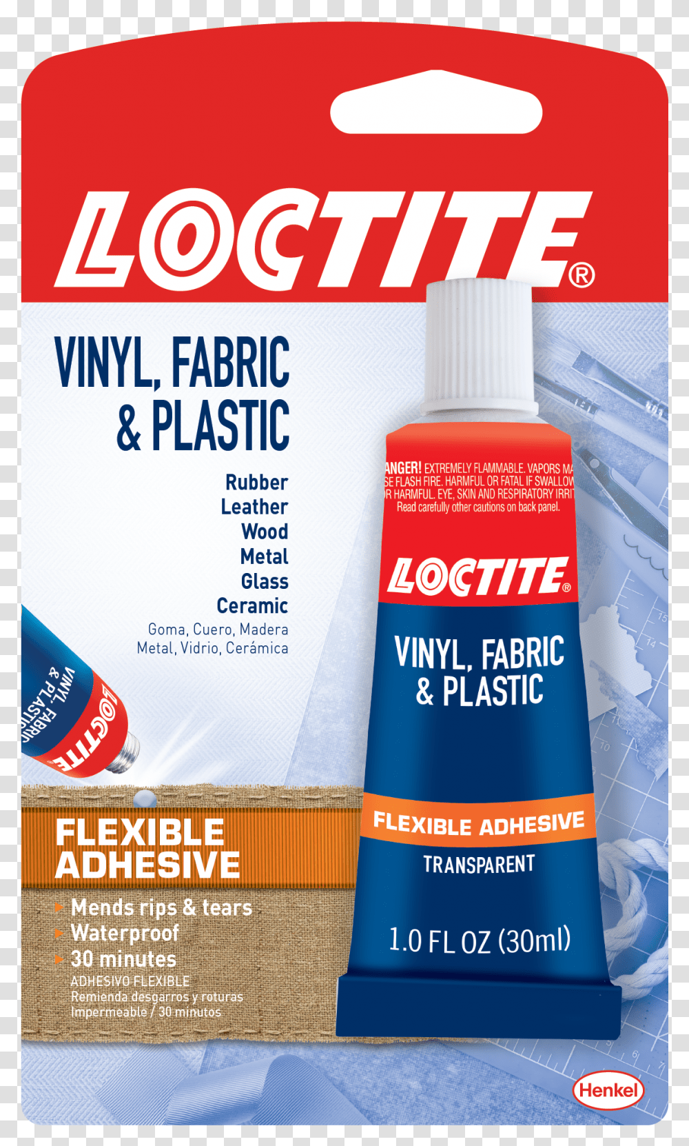 Loctite Vinyl Fabric Amp Plastic Flexible Adhesive, Flyer, Poster, Paper, Advertisement Transparent Png