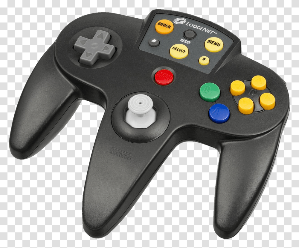 Lodgenet N64 Controller, Joystick, Electronics, Gun, Weapon Transparent Png