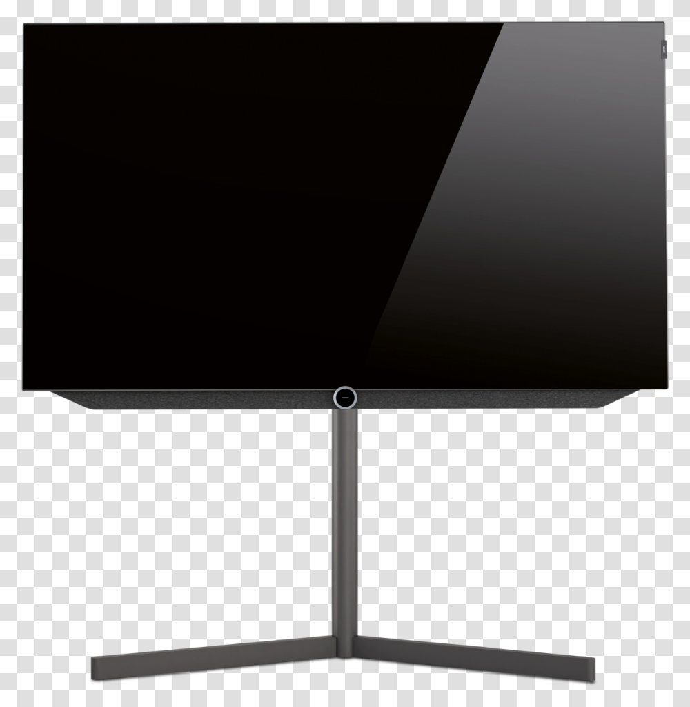 Loewe Tv Floor Stand, Screen, Electronics, Monitor, Display Transparent Png