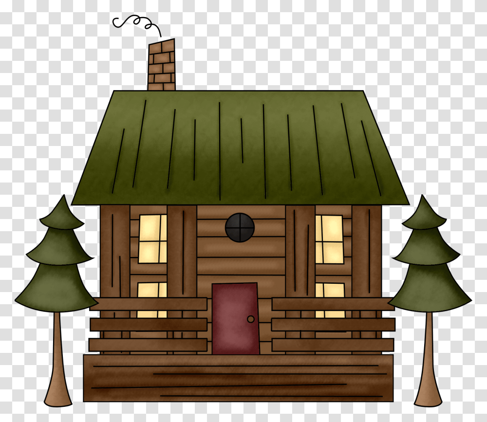 Log Cabin Clipart, Outdoors, Housing, Building, Nature Transparent Png