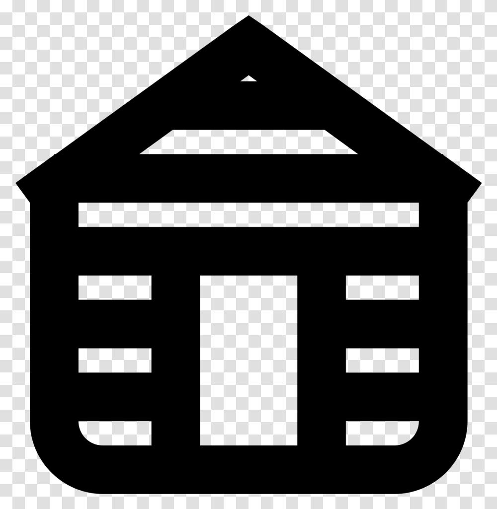 Log Cabin Icon, Gray, World Of Warcraft Transparent Png