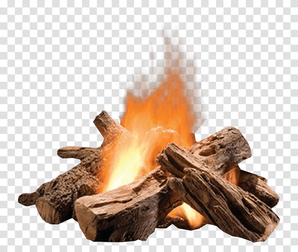 Log Fire Background Image Bonfire Background, Flame, Person, Human Transparent Png