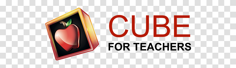Log In Cube For Teachers Logo, Text, Alphabet, Symbol, Trademark Transparent Png