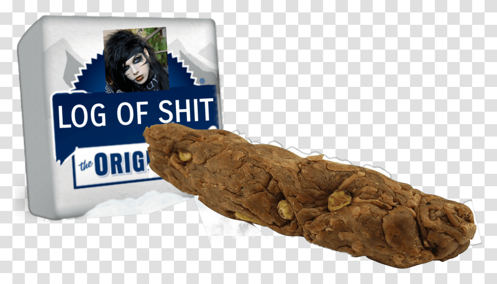 Log Of Shit Andy Sixx, Person, Human, Wood, Soil Transparent Png